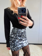 Minigonna In Paillettes